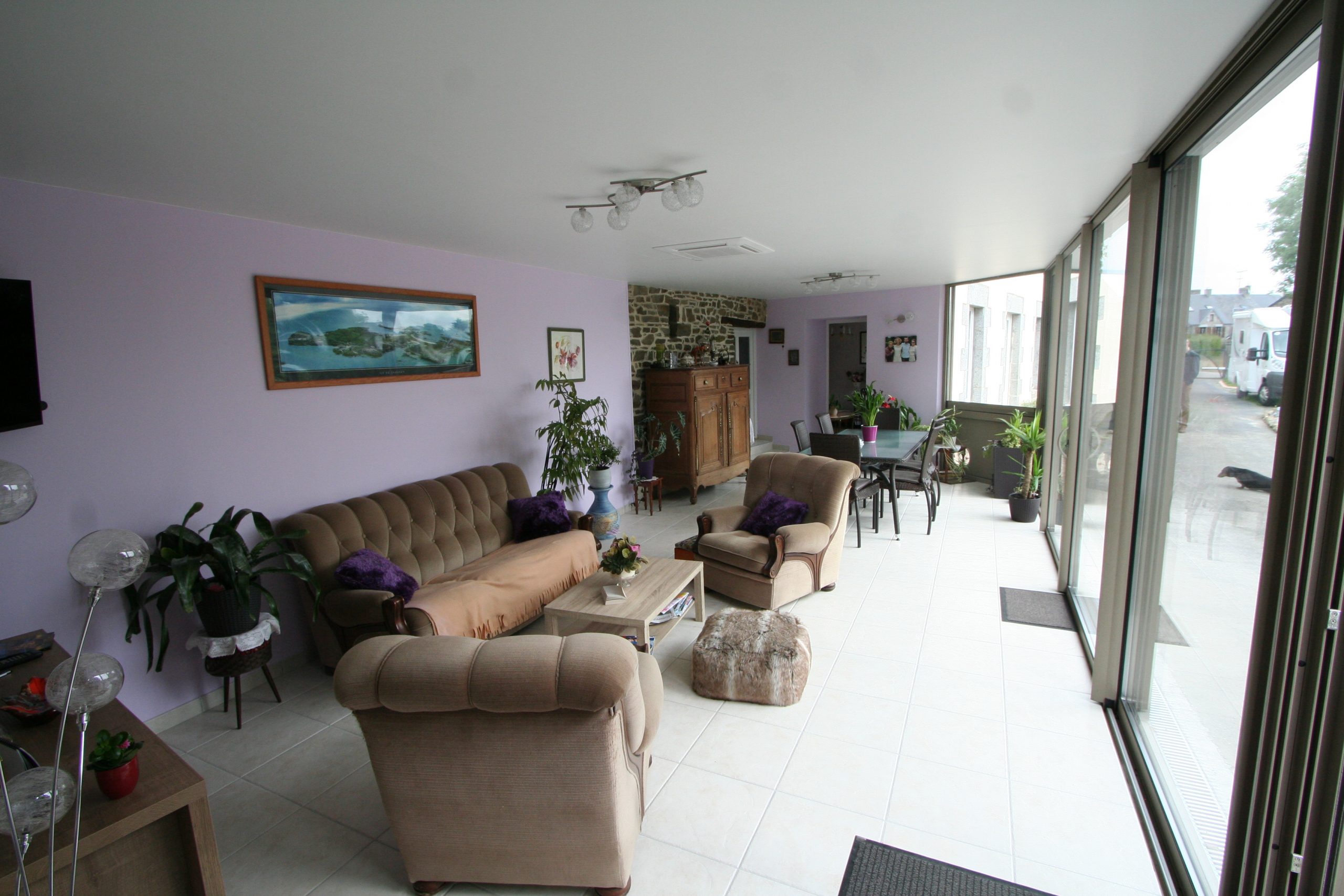 Photo Realisation Veranda Extension Granville Toit Plat Dune Binome 2