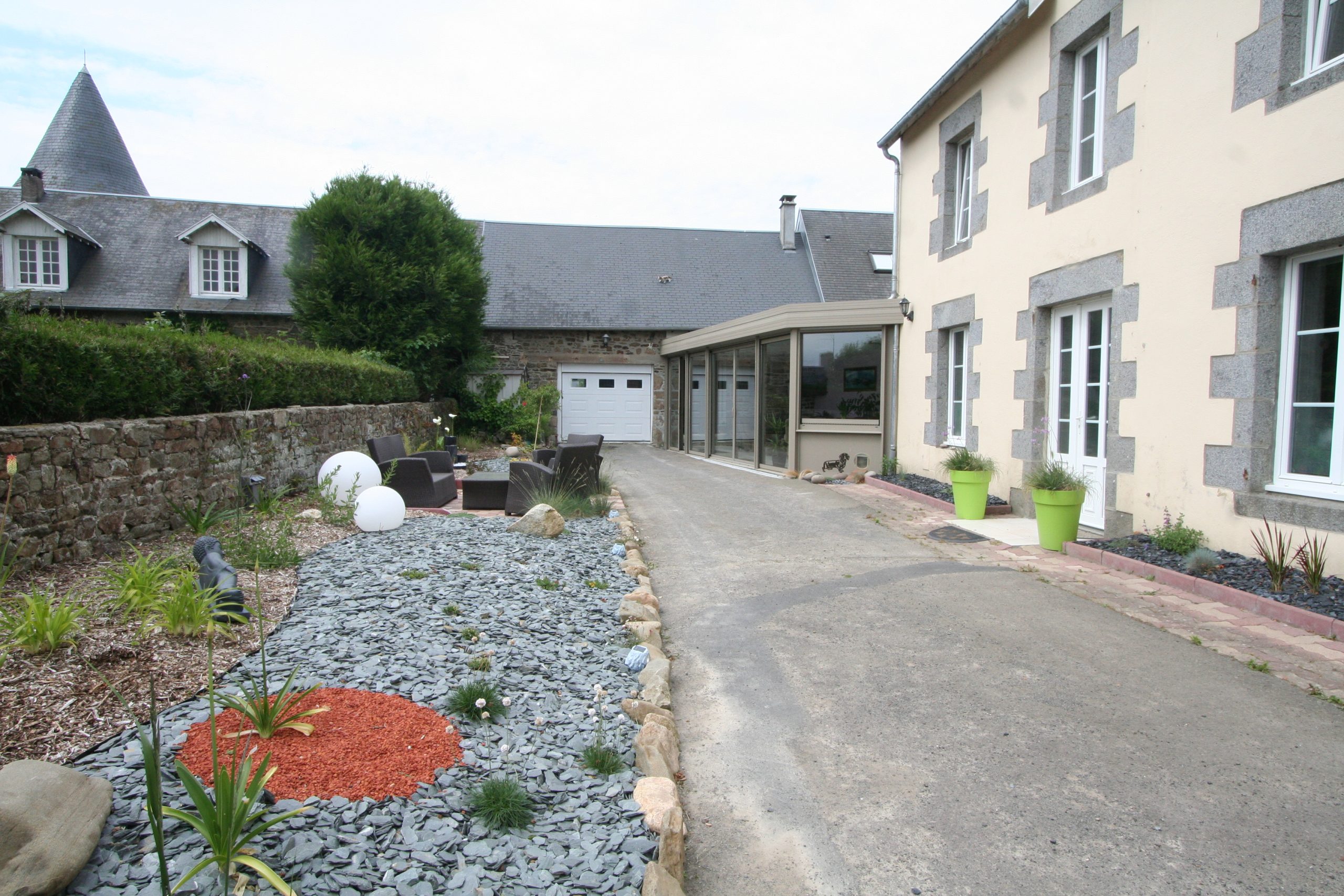 Photo Realisation Veranda Extension Granville Toit Plat Dune Binome 5