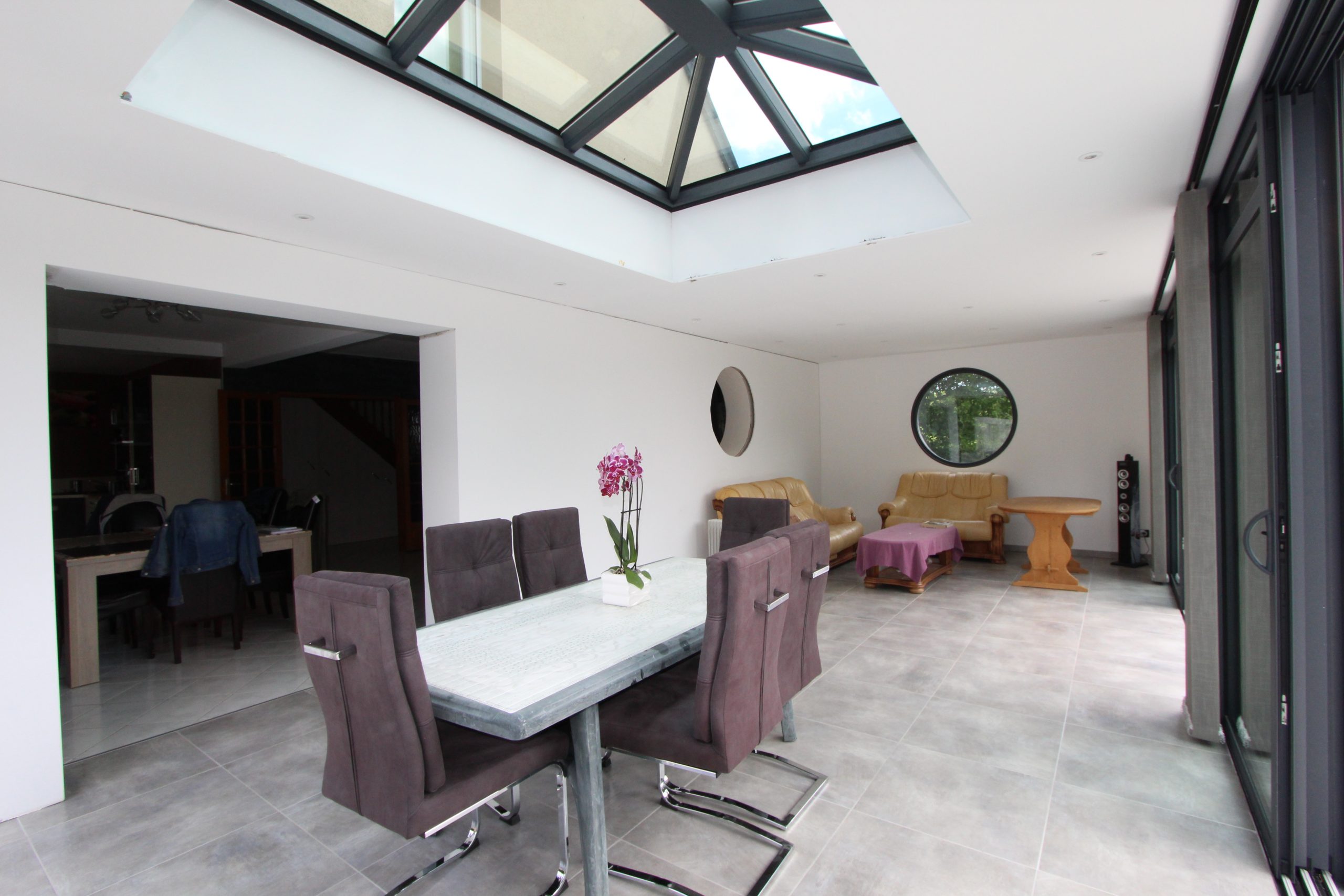 Photo Veranda Extension Installateur Cherbourg Dome Oeil De Boeuf 3