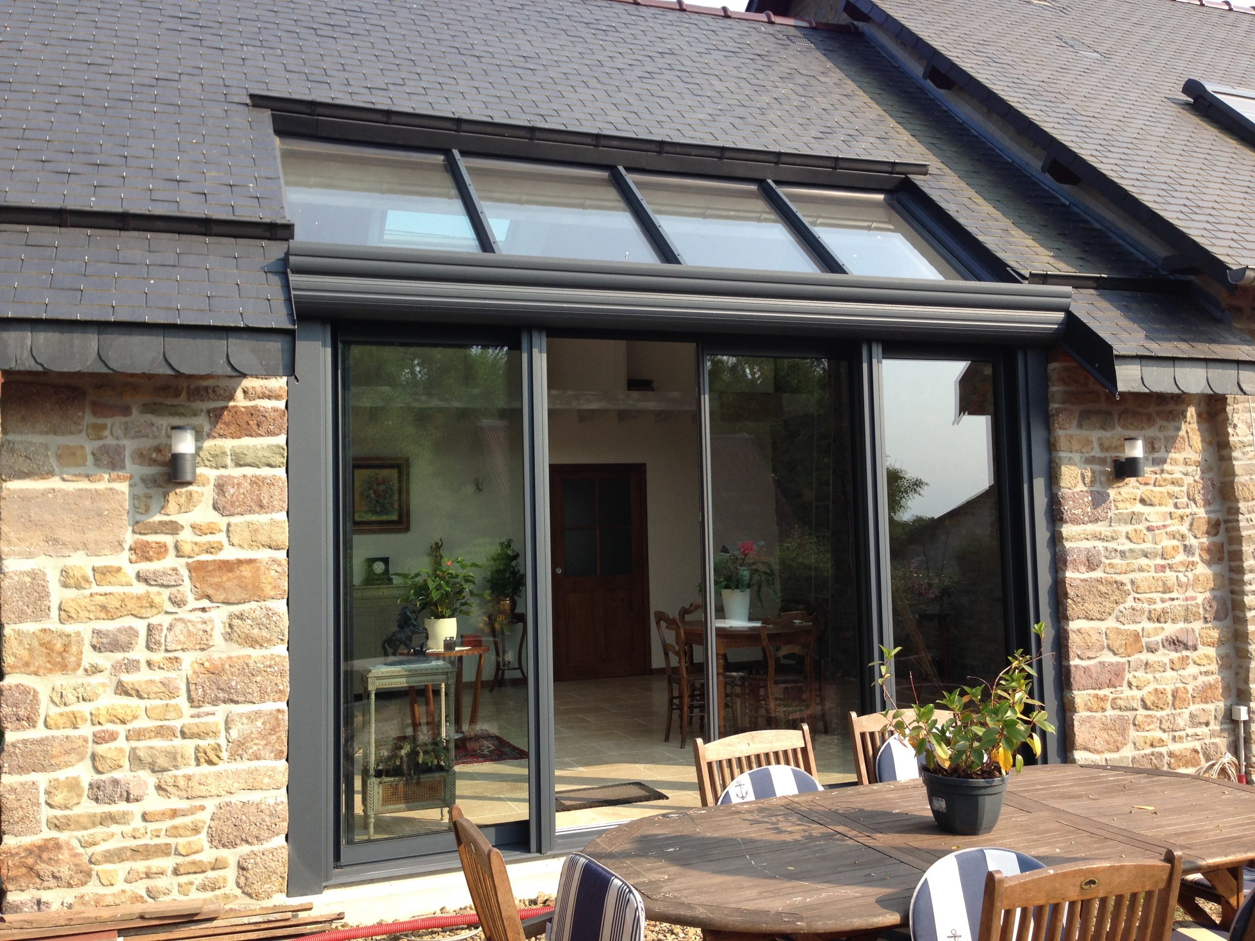 Photo Veranda Integree Installateur Coutances Verriere 4