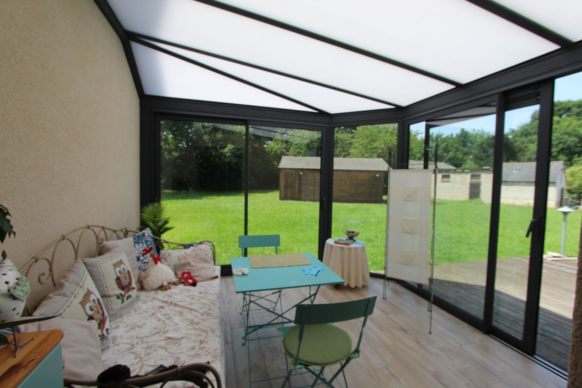 Photo Veranda Polycarbonate Rennes 4