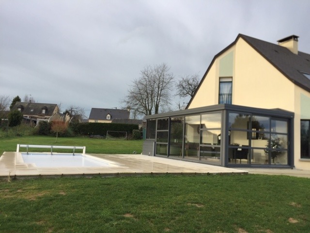 photo veranda moderne style atelier avranches 2