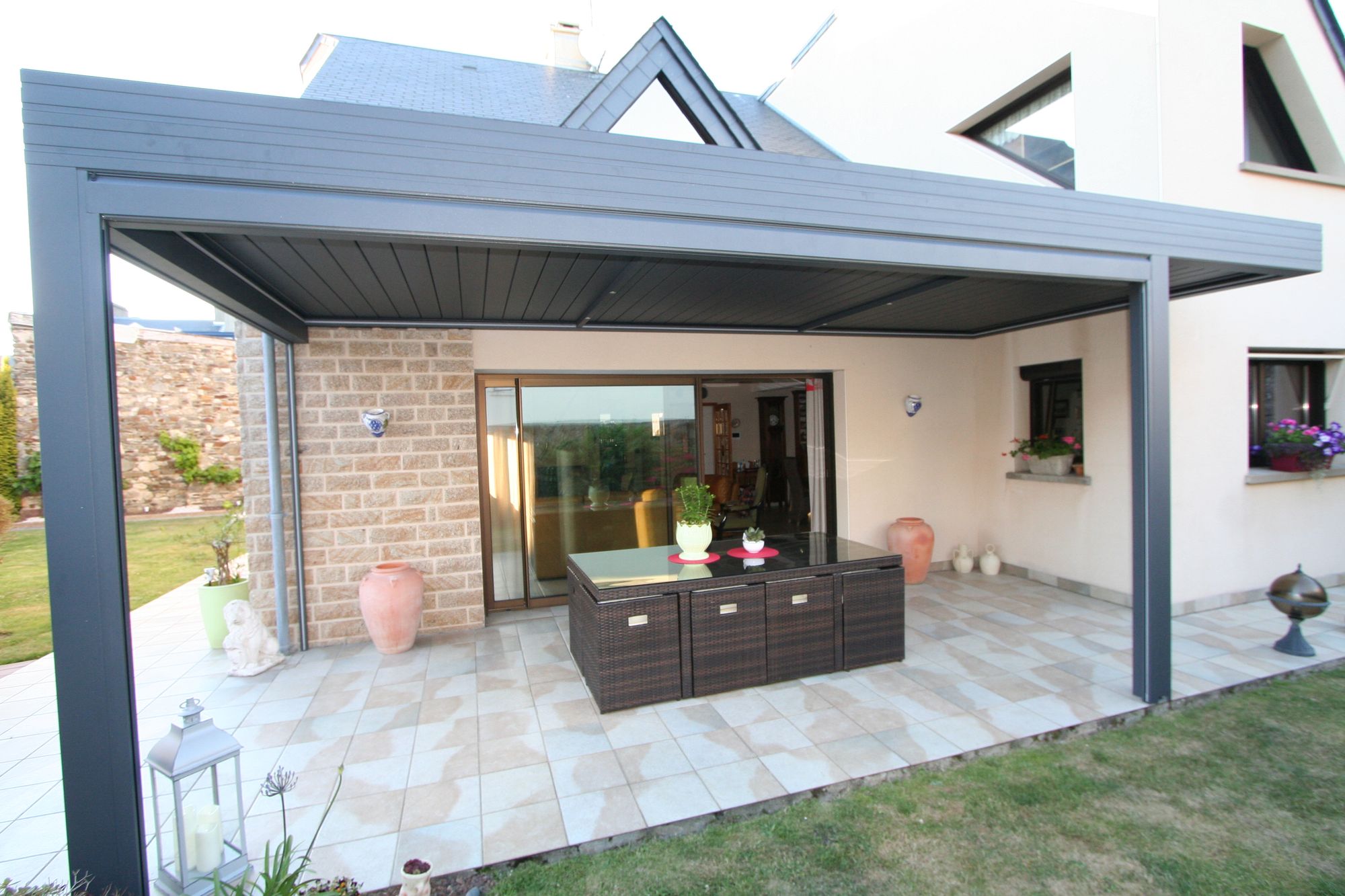 Photo Pergola Bioclimatique Granville Binome