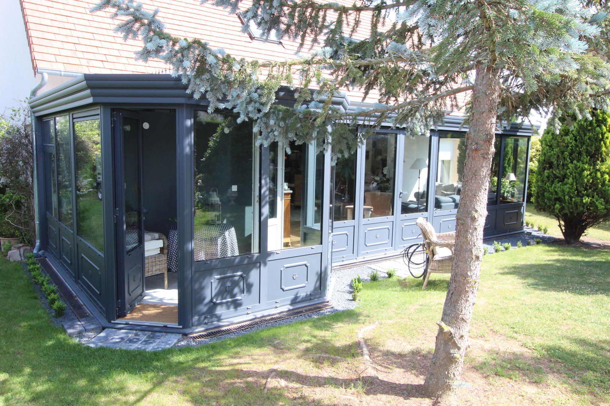 Photo Veranda Moderne Decoration Caen 1