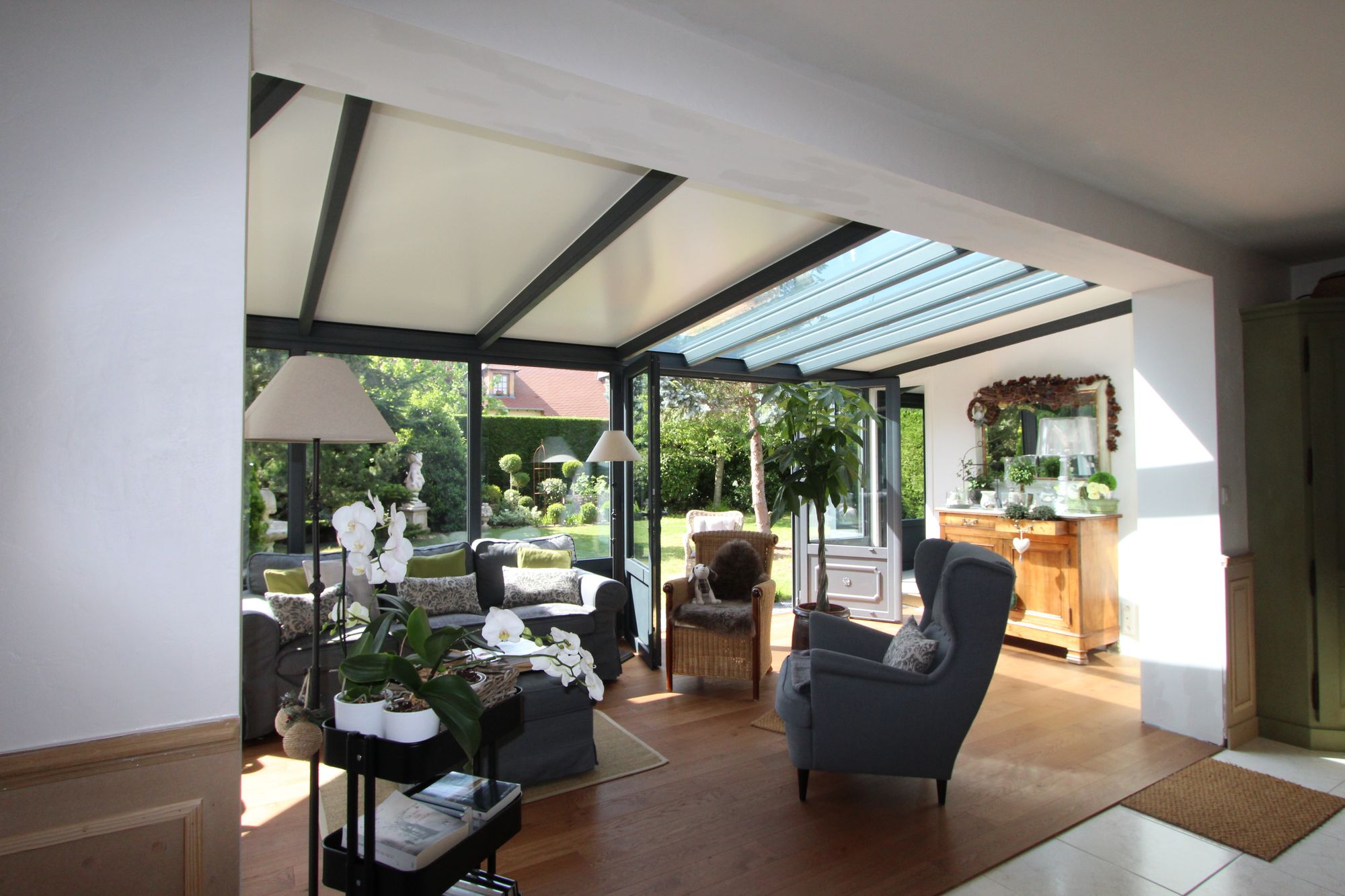 Photo Veranda Moderne Decoration Caen Trois