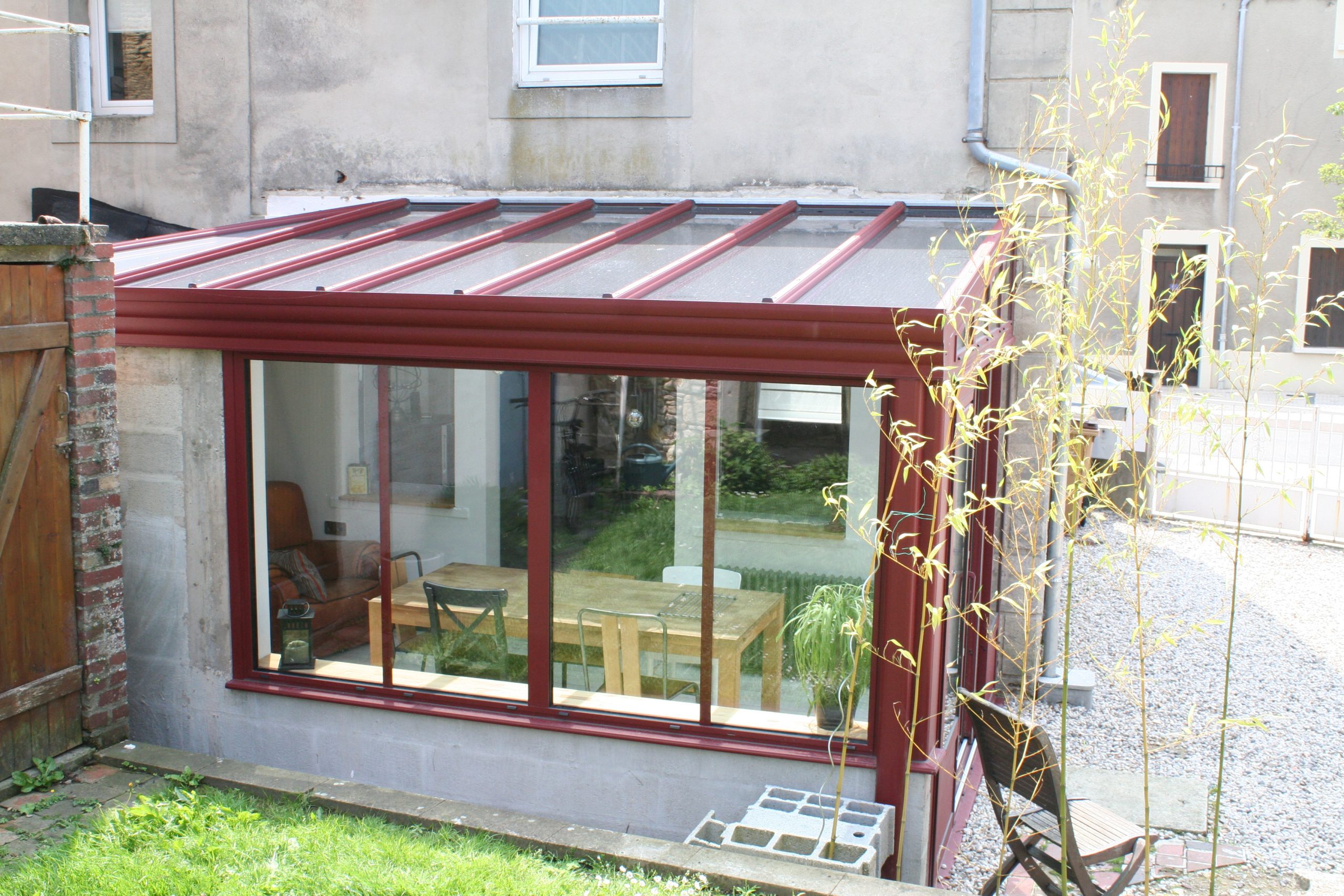 Veranda Verriere Rouge Caen