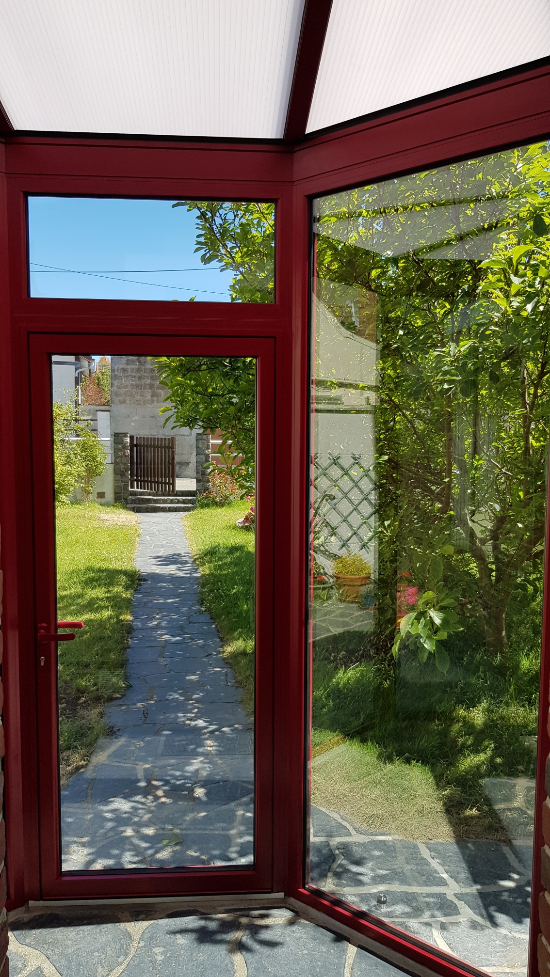 sas entrée alu dieppe Binome - veranda photo