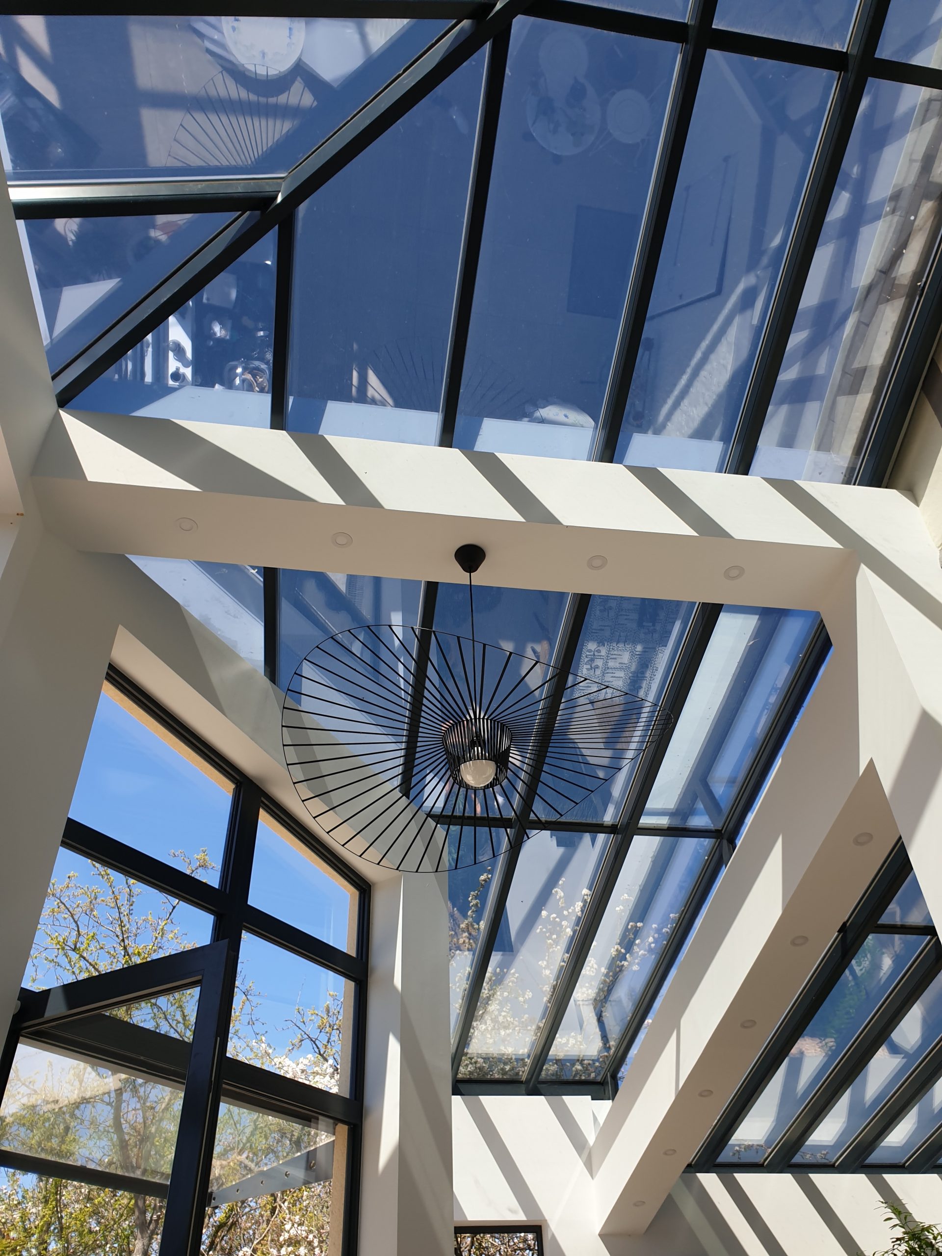 menuiserie alu toiture verre