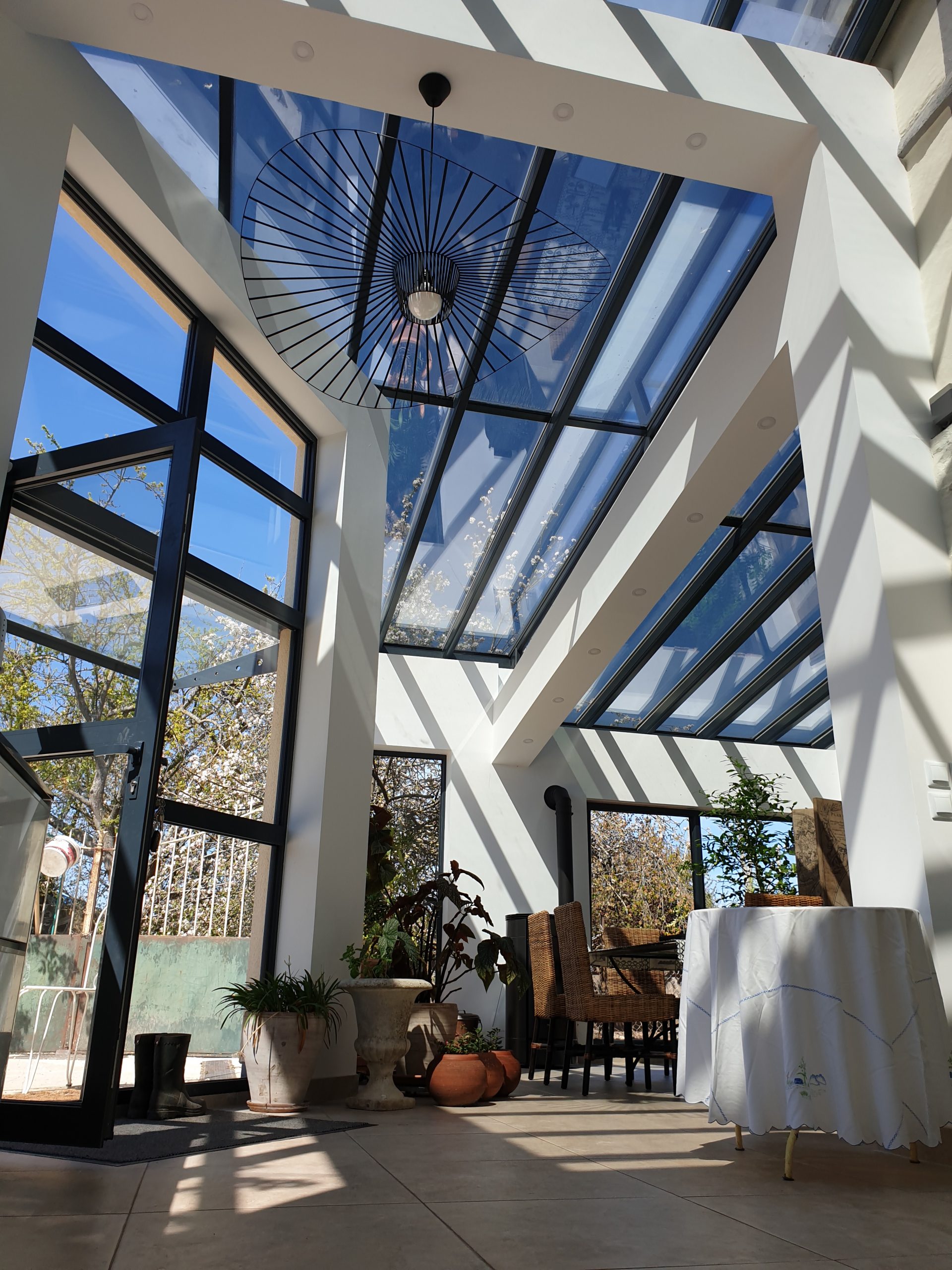 menuiserie alu toiture verre