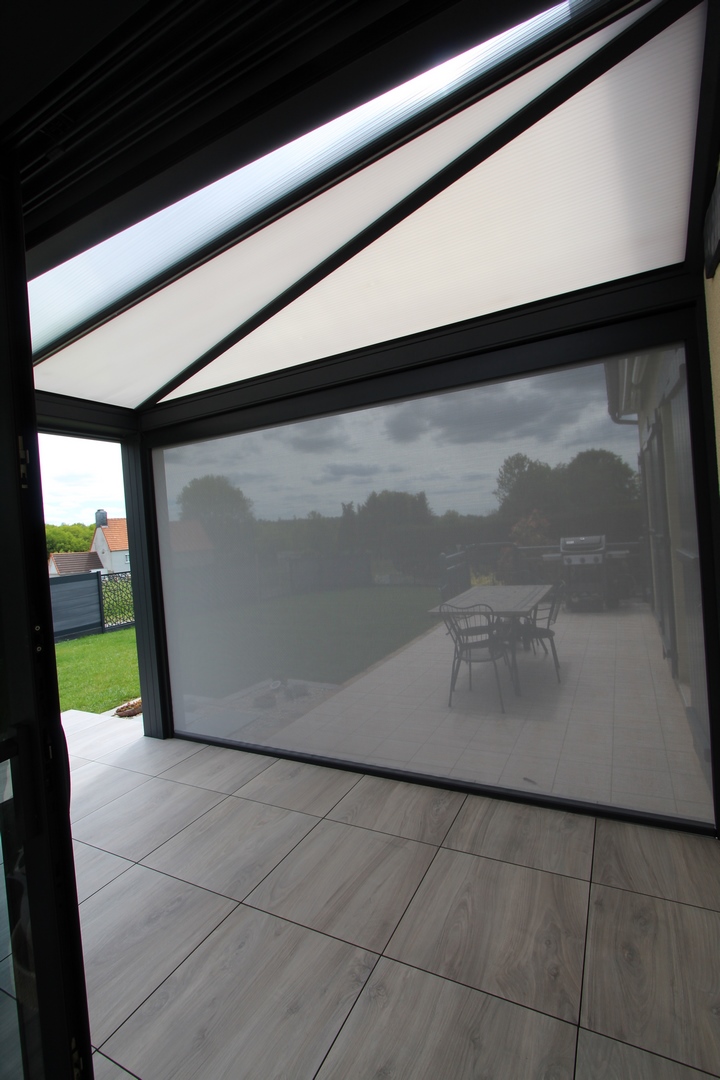 Store Pergola Binome Extension Alu