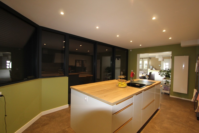 Extension Veranda Volet Roulant Binome Decorisol Caen 14 Normandie Cuisine