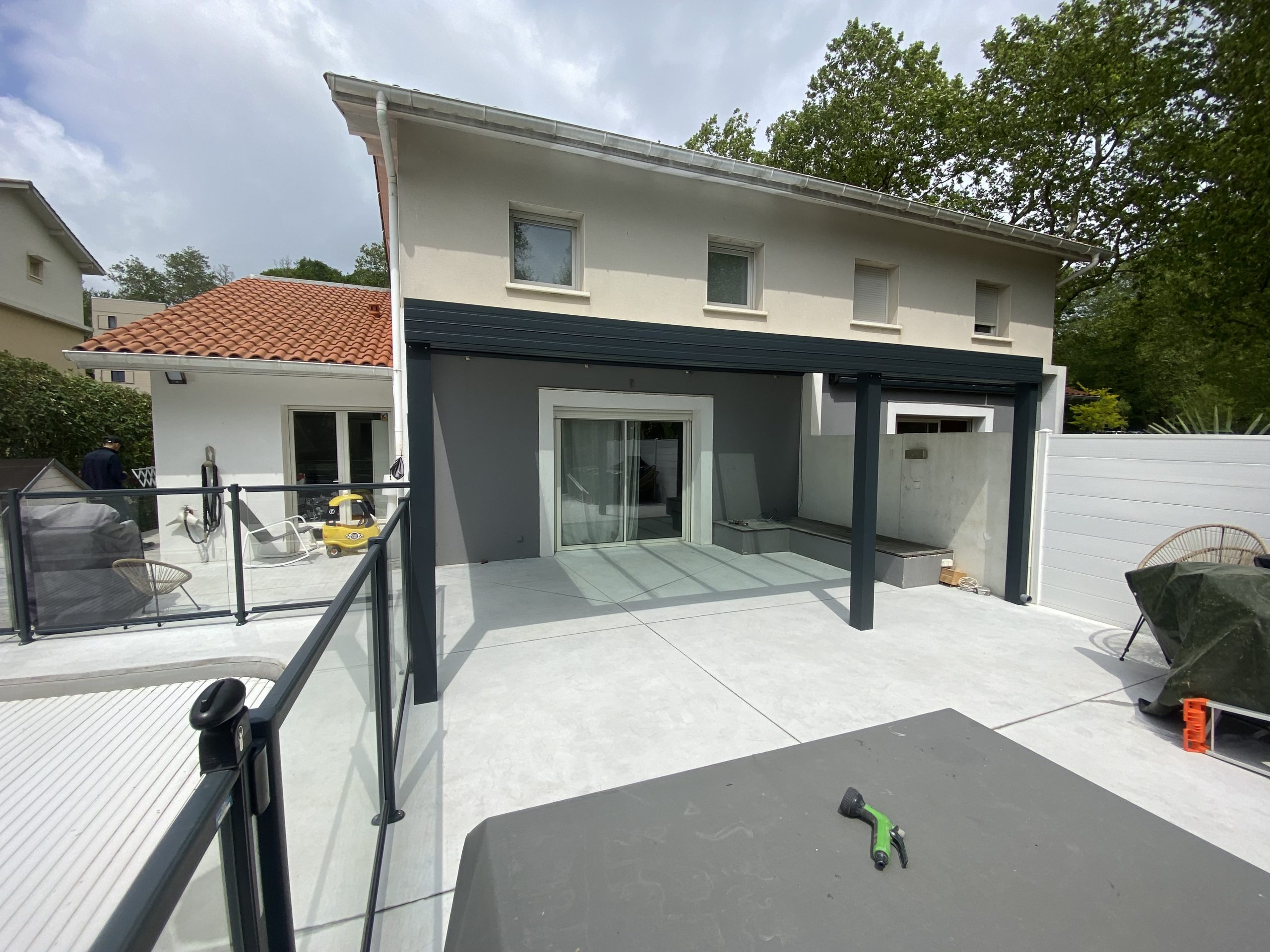 Pergola Abri De Terrasse Binome 64 Anglet Bayonne Nouvelle Aquitaine Aluminium