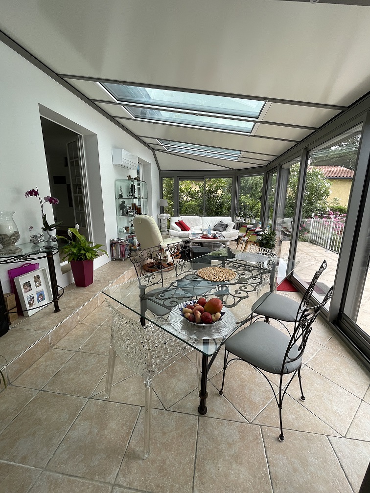 Veranda Puits De Lumiere Deco Nouvelle Aquitaine Volet Roulant Binome Extension