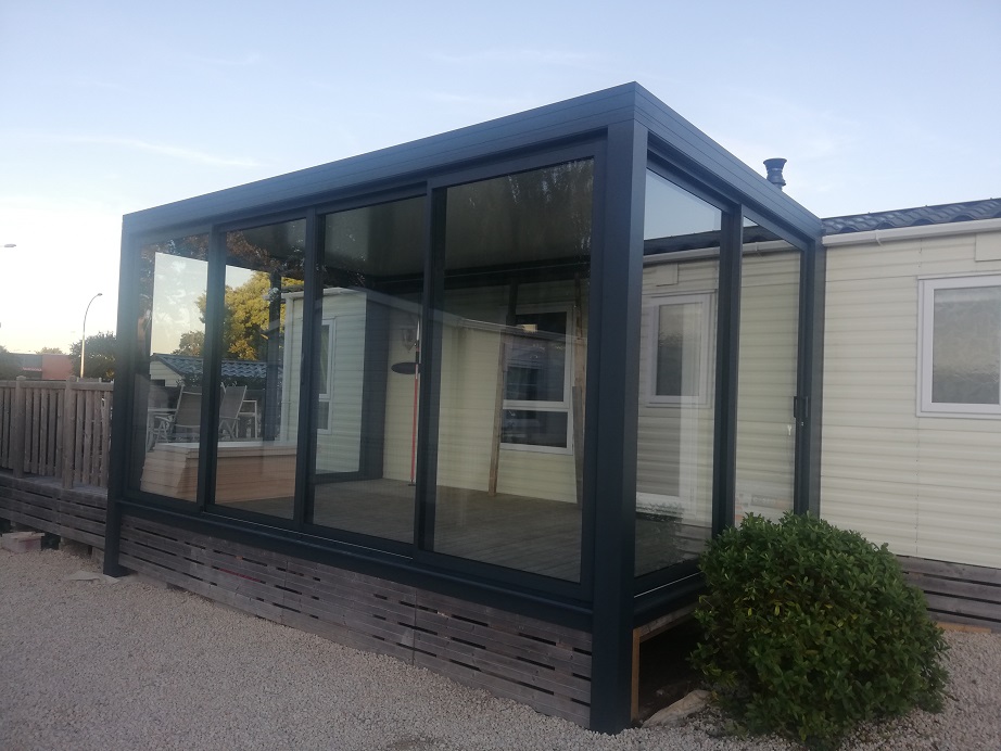 Agrandissement de mobil-home (Saint-Malo)