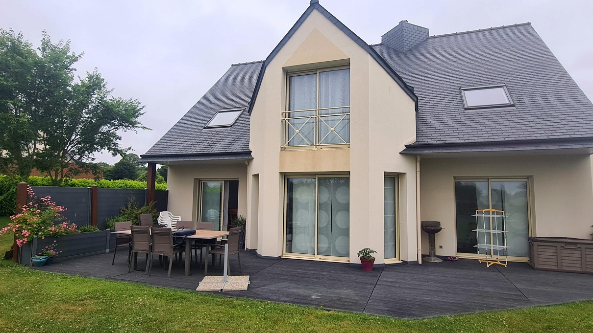 Pergola Avant Projet Terrasse Cote Armor Binome Extension