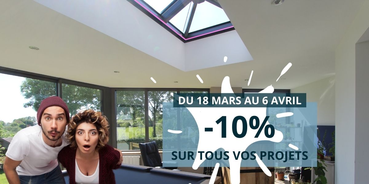 Offres du Printemps : -10% sur tous vos projets