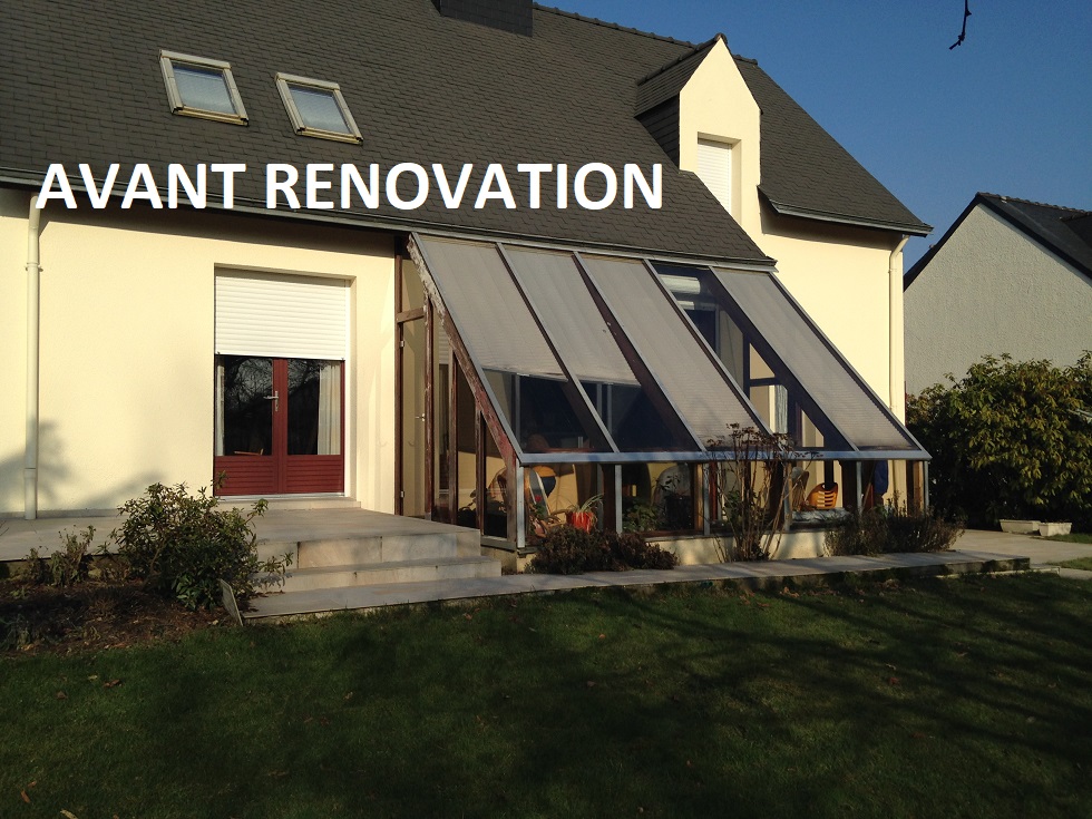 Renovation Veranda Avant Binome Extension