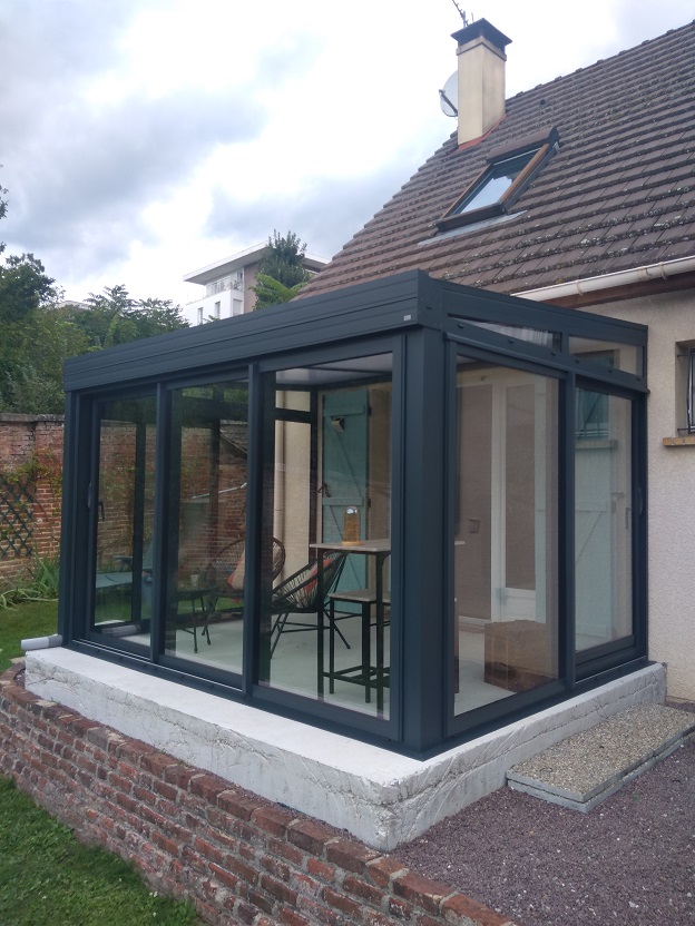 Veranda Jardin D'hiver 27 Gisors Fabrication Francaise
