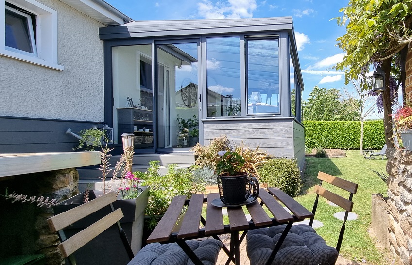 Veranda Sur Terrasse Sur Mesure Flers Binome Extension