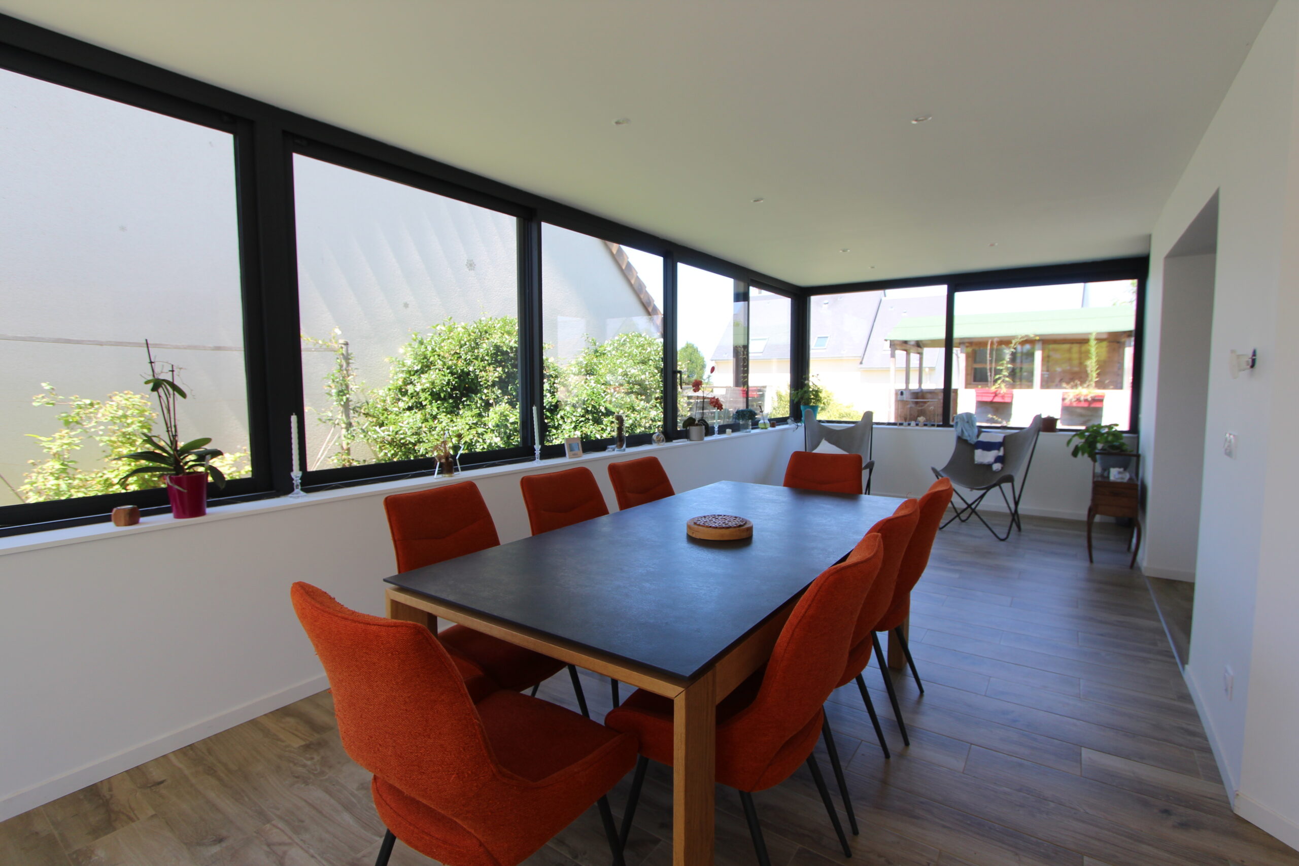 extension maison salle a manger en long