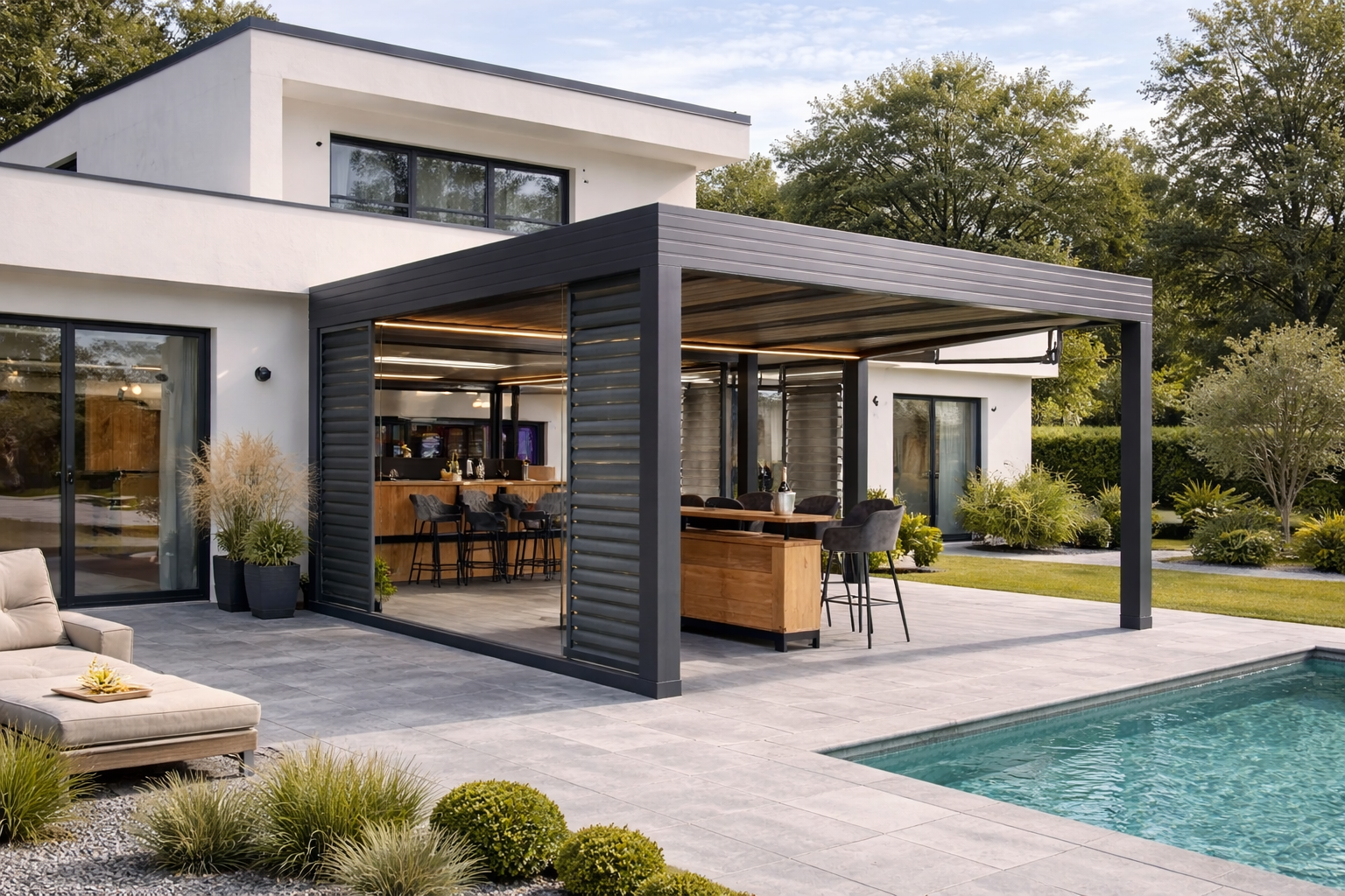 pergola bioclimatique binome fabricant francais